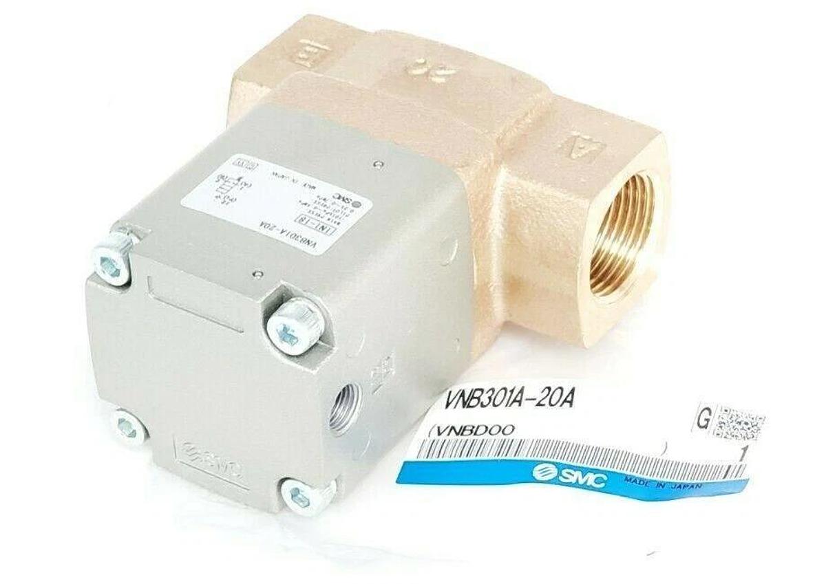 LOT OF 10 NIB SMC VNB301A-20A PNEUMATIC PROCESS VALVES 1N1-18 VNBD00 VNB301A20A