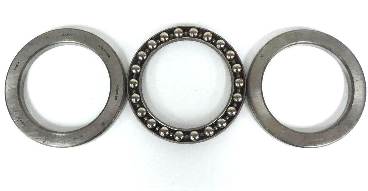 Used 3 PIECE BEARING BCA 1873A SHAFT MOUNTED WASHER 5" O.D, 3-3/4" I.D