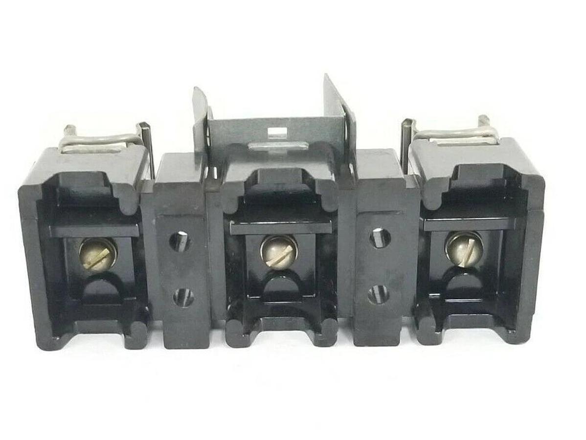 Used ALLEN BRADLEY 1494F-C633 FUSE BLOCK SER. B P/N: 40023-414-01, 30A, 600V