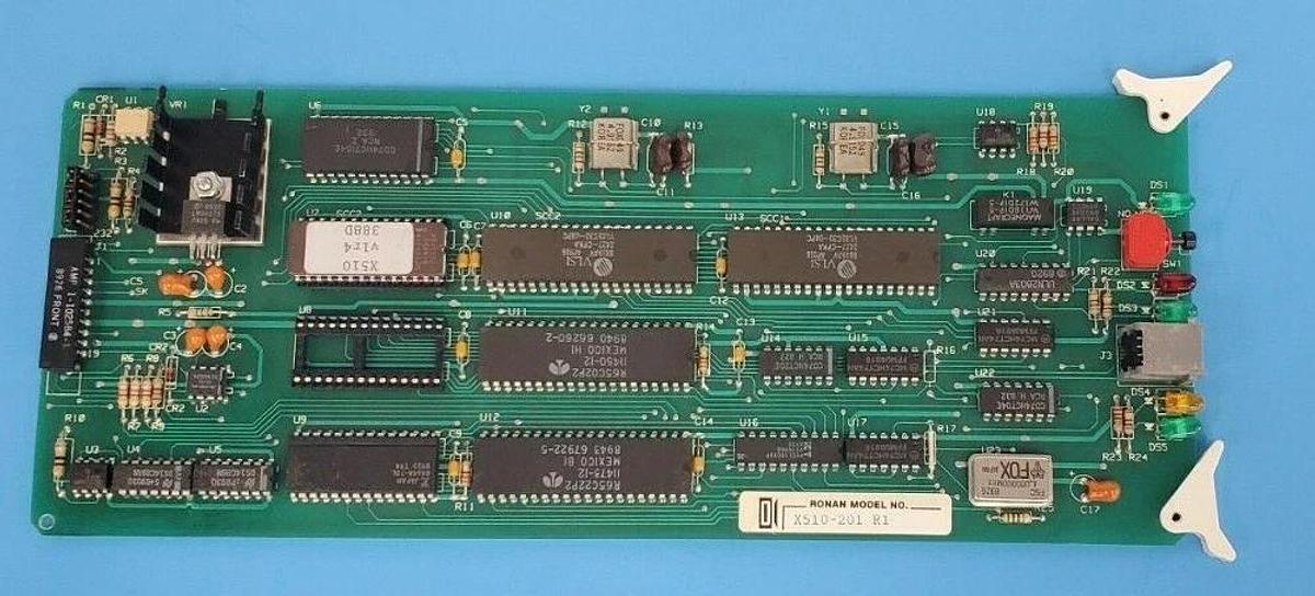 Used RONAN X510-201 R1 CIRCUIT BOARD X510-1002B