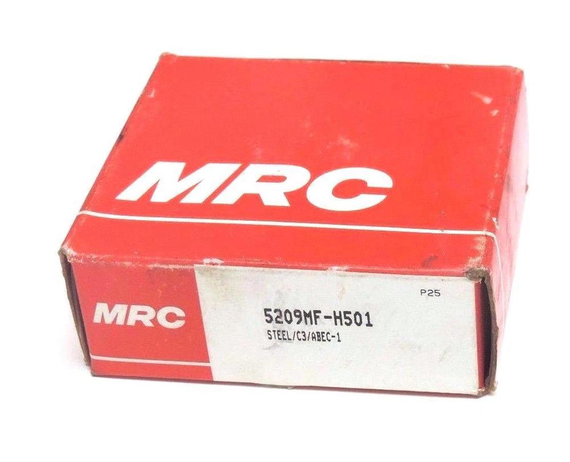 Used NIB SEALED MRC 5209MF-H501 BALL BEARING 45MM ID 85MM OD, 5209MFH501