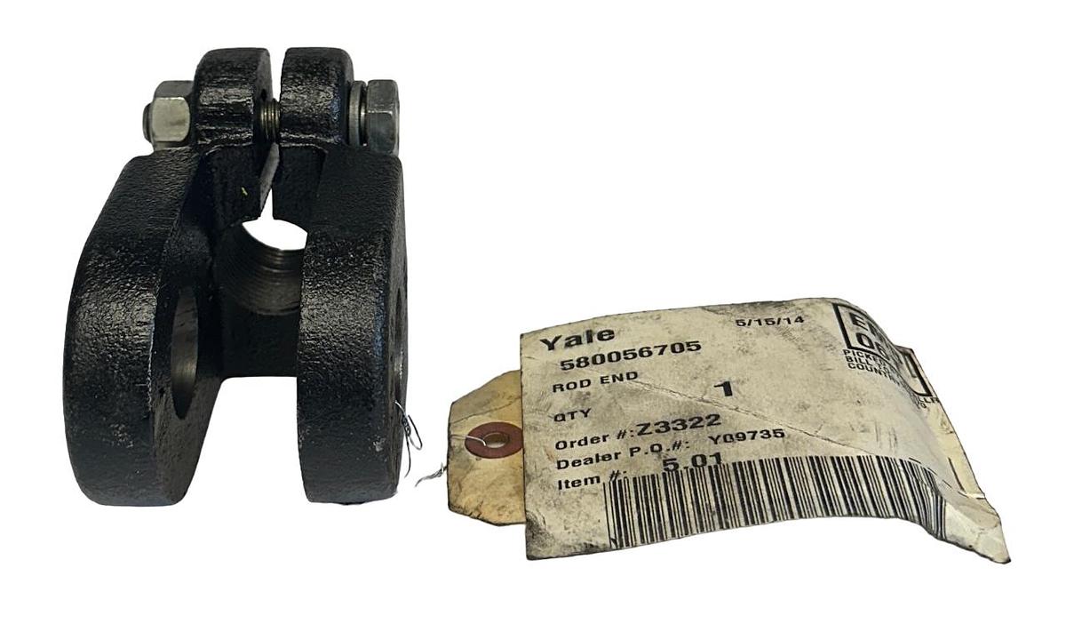 Used YALE 580056705 / YT580056705 OEM CYLINDER ROD END FOR FORKLIFT NSNP