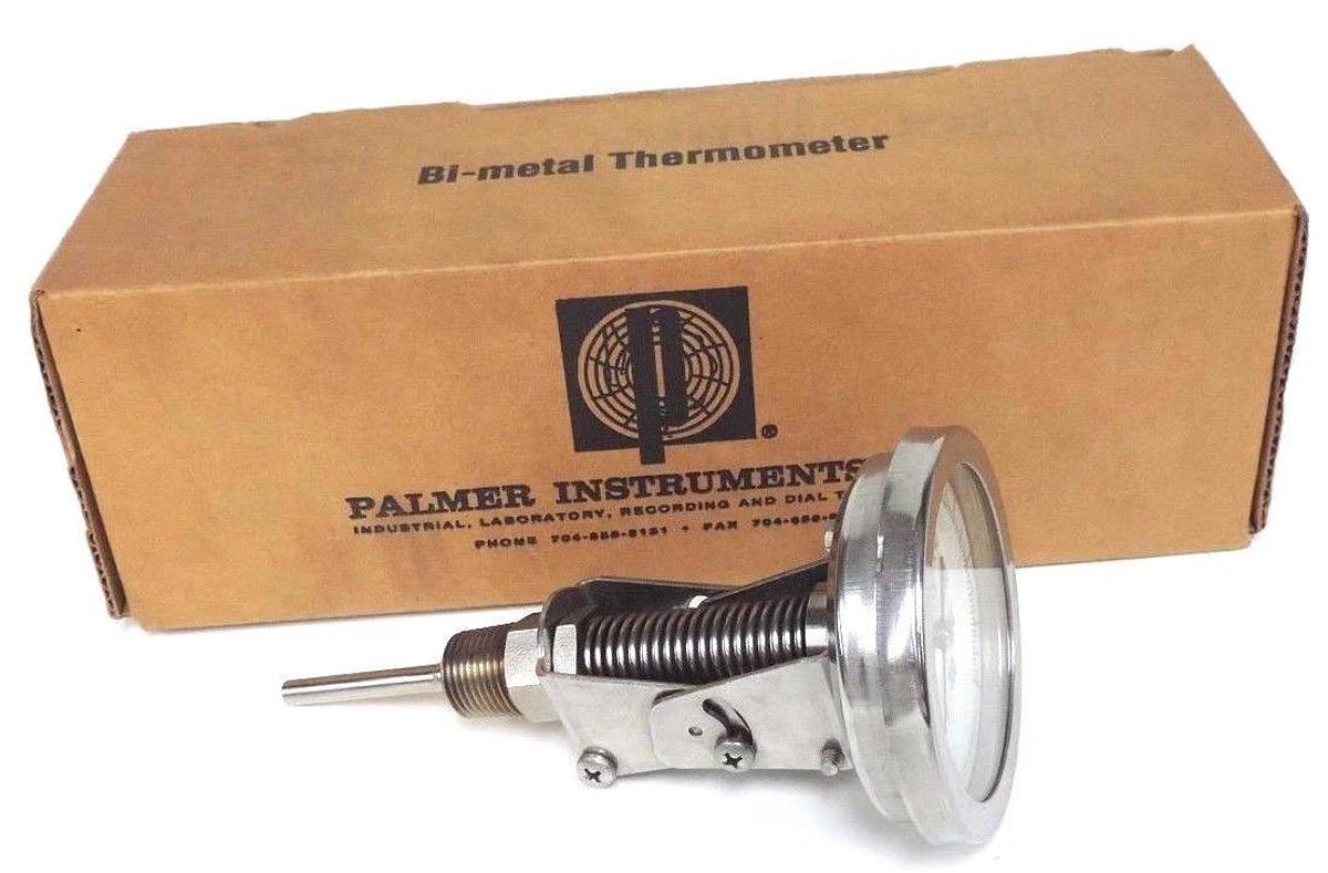 NIB PALMER ALL STAR 3A2.5 BIMETAL THERMOMETER 3" RANGE: 50/300F, STEM: 2.5
