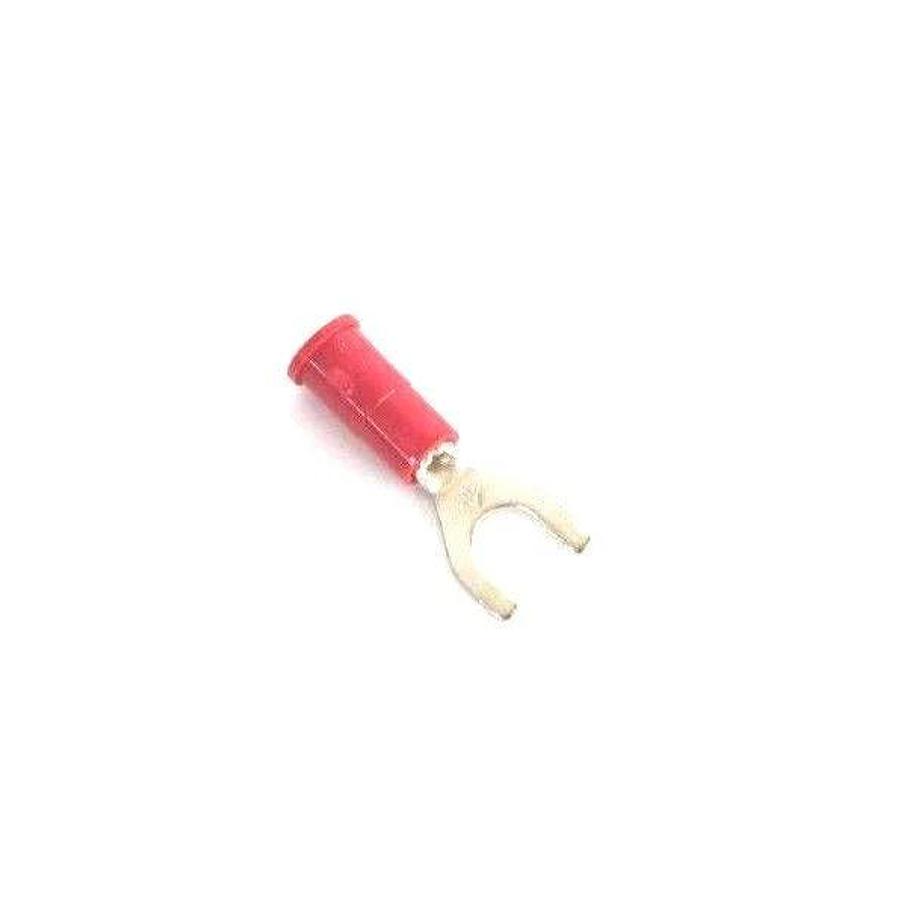 Used LOT OF 200 NEW 3M SCOTCHLOK MV18-10FX FORK TERMINAL VINYL INSULATED