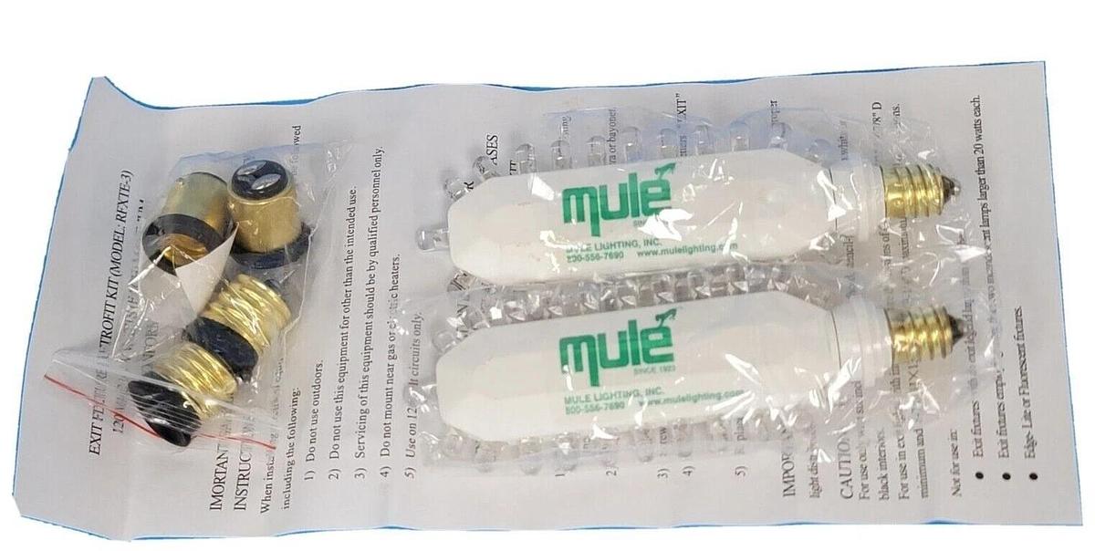 Used NIB MULE RFXTE3 RETROFIT LED KIT