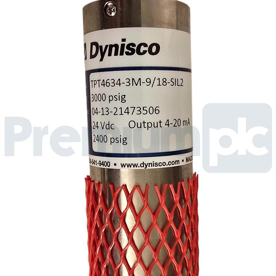 Dynisco TPT4634-3M-9/18-SIL2 Melt Pressure & Temperature Transmitter 4-20mA NSMP
