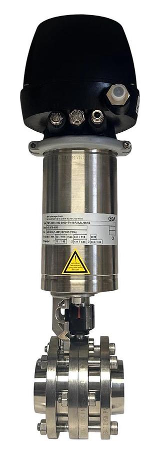 GEA 7881-0501-0100-0000+TM15P2AAL/66/52 BUTTERFLY VALVE ASSEMBLY 2'' 170mA NSNP