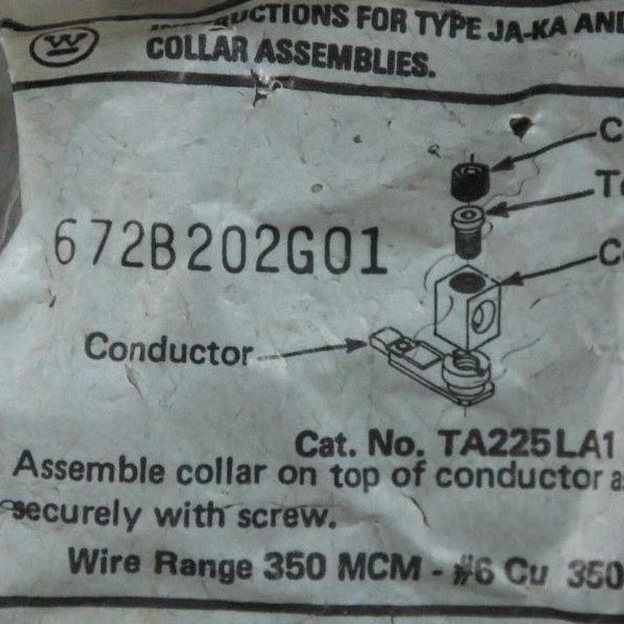 NEW WESTINGHOUSE 672B202G01 TERMINAL ASSEMBLY