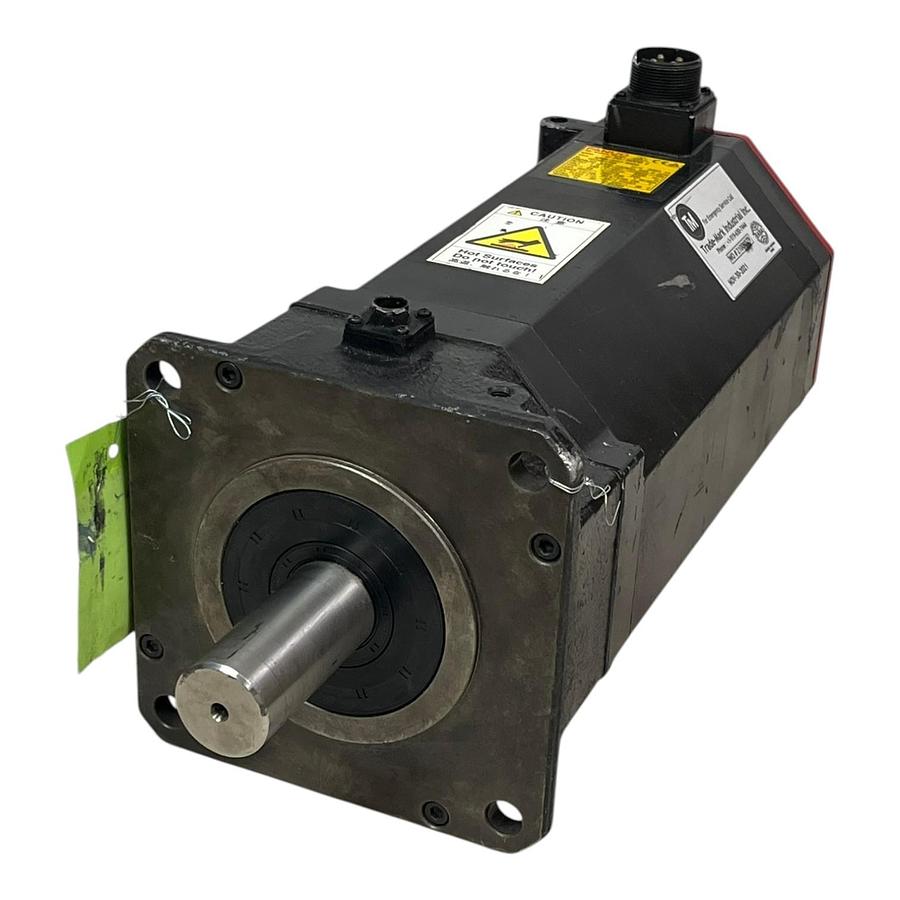 Used Fanuc Alpha iF 30/3000 Servo Motor A06B-0253-B400 Missing Encoder AS-IS / PARTS