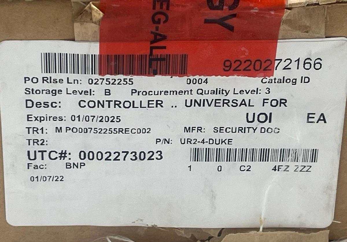 SDC UR2-4-DUKE 4-Station Universal Relay Board | Access Control Controller NSMP
