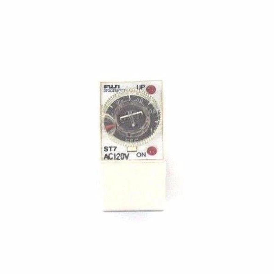 Used FUJI ELECTRIC ST7P-4 TIMER RELAY NO. K, 3A 240VAC, ST7AC120V
