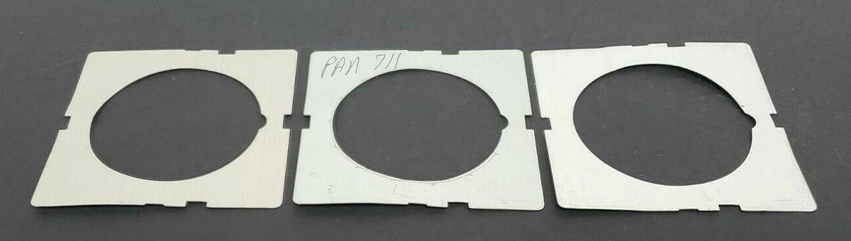 Used LOT OF 3 EAGLE SIGNAL PAN1056 DIAL PLATES 0-12 RANGE