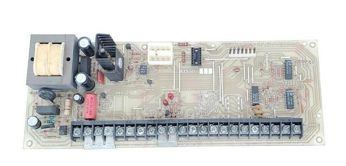 Used POLYSPEDE E1530-032 INTERFACE BOARD E1530032, E1530