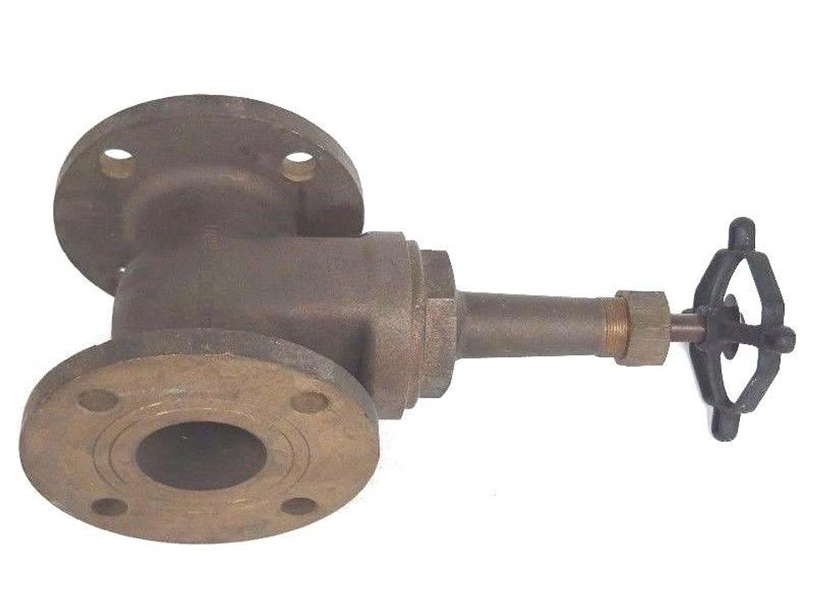 Used NEW LUNKENHEIMER 2-1/2" BRASS GATE VALVE FIG. 2157 150SP 225WOG