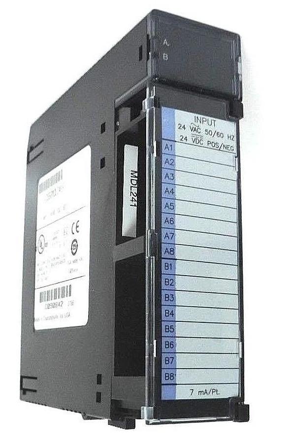 Used GE FANUC IC693MDL241F INPUT MODULE 24VAC/VDC 16PT