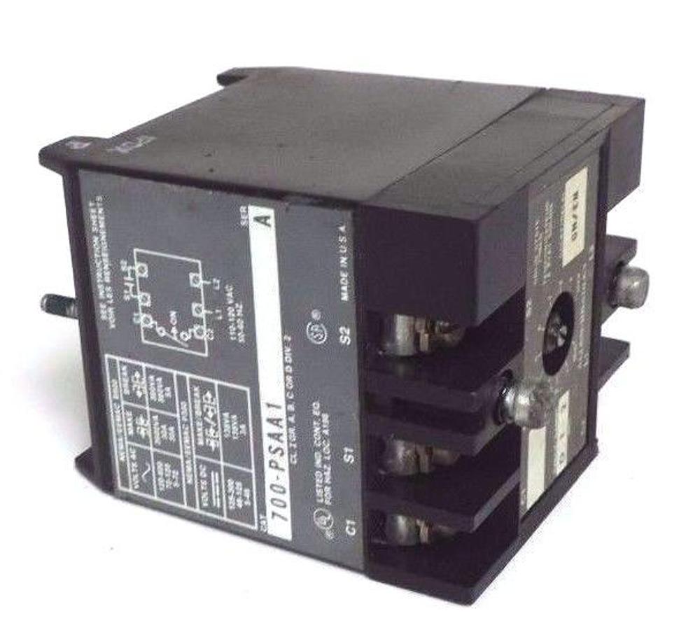 Used ALLEN BRADLEY 700-PSAA1 SOLID STATE TIMING MODULE 700PSAA1 SER. A