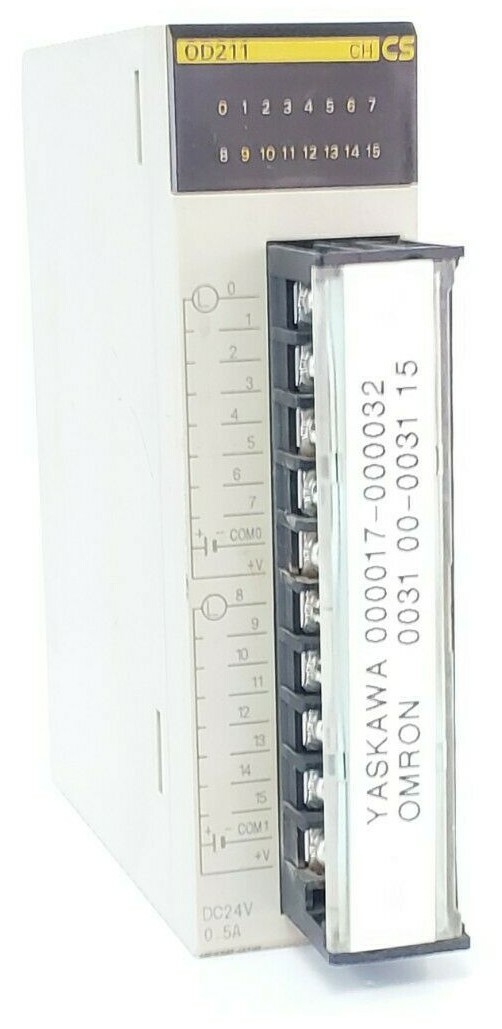 Used OMRON CS1W-OD211 OUTPUT UNIT CS1WOD211, 24V DC