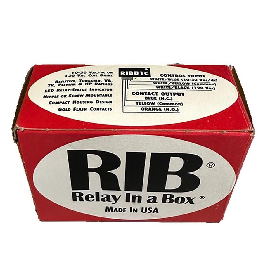 NEW FUNCTIONAL DEVICES RIBU1C MULTI-VOLTAGE RELAY IN A BOX 10-30V AC/DC