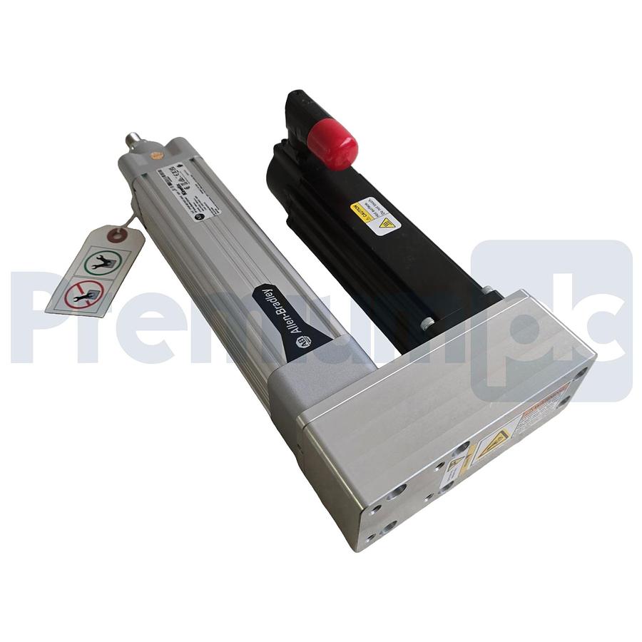 Used ALLEN BRADLEY VPAR-B2100C-W4D /A VP-Series ELECTRIC CYLINDER w/VPL-B0633M-W-X220