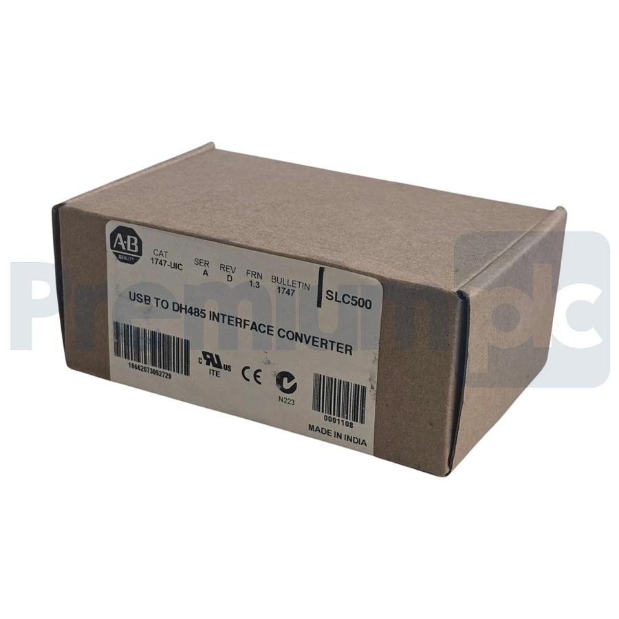 Used Allen Bradley 1747-UIC /A SLC500 USB to DH-485 Interface Converter 1747UIC NSFS