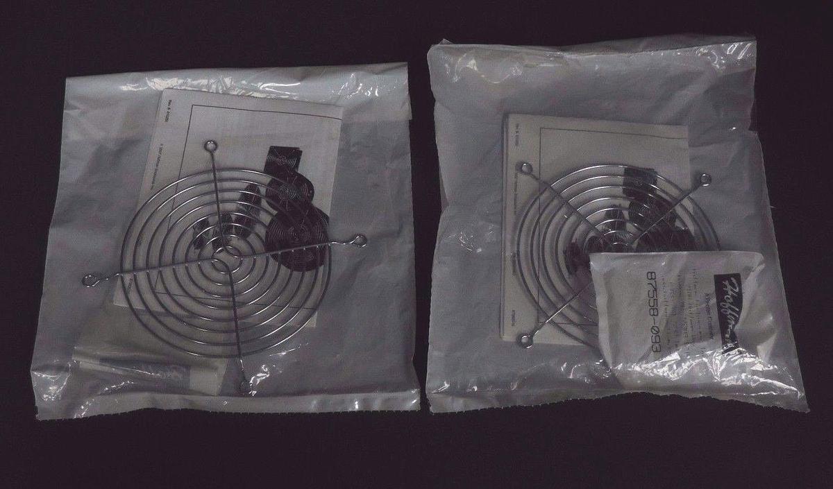 LOT OF 2 NIB HOFFMAN 99401-663 COMPACT COOLING FAN MOUNTING ENCLOSURES 87558-093