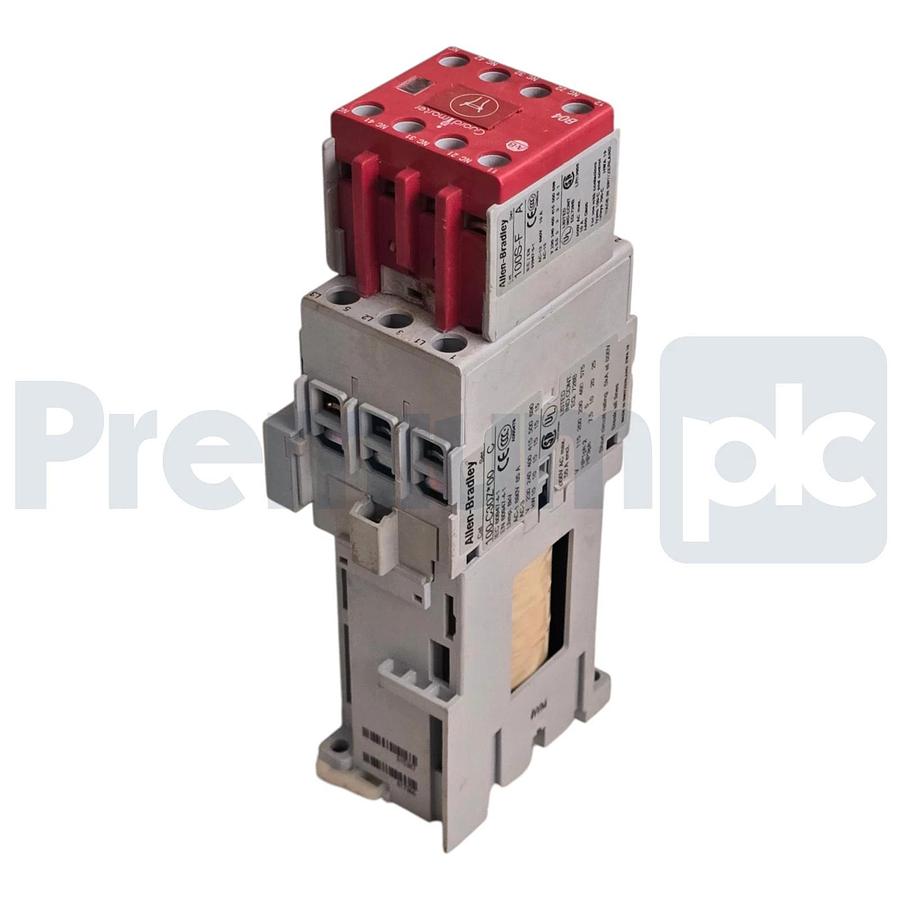 Used Allen-Bradley 100S-C30ZJ14C /C Guardmaster Safety Contactor 3-Pole 24VDC USPI