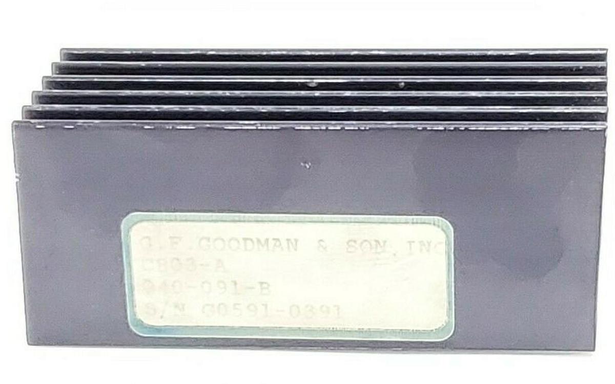 Used G.F. GOODMAN & SON CB03-A MODULE 040-091-B