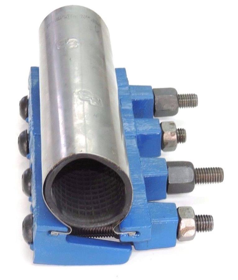 Used SMITH-BLAIR 226-00023810-000 FULL CIRCLE PIPE REPAIR CLAMP 22600023810000