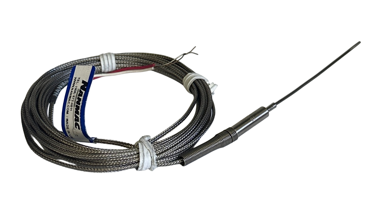 Used NEW NANMAC A8B-5-3-180SS / 68456-2 RTD THERMOCOUPLE PROBE SENSOR