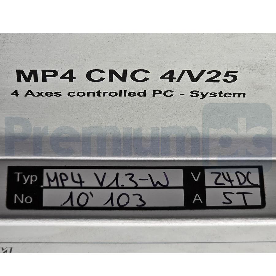 Zaugg Z-System MP4 CNC4/V25 CNC 4-Axis Controller PC - System MP4 VA.3-W NSNP