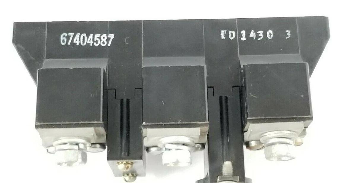 Used CUTLER HAMMER 10-1430-3 OVERLOAD RELAY 3 POLE W/ RESET SWITCH 67404587 1014303