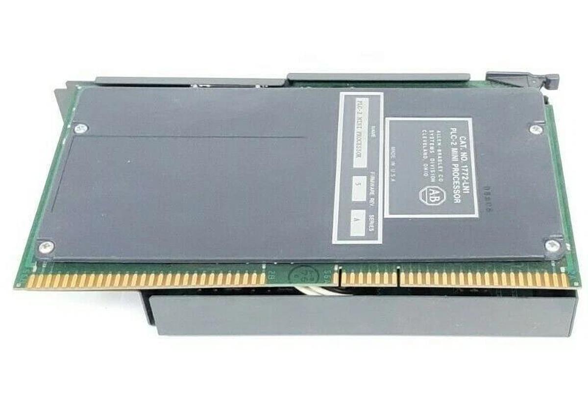 Refurbished REPAIRED ALLEN-BRADLEY 1772-LN1 PLC-2 MINI PROCESSOR F/W REV. A, SER. A, 1772LN1