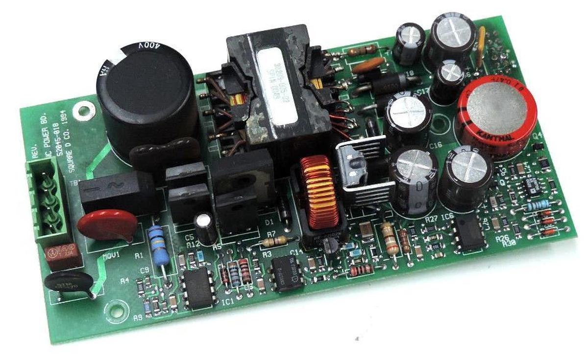 Used SQUARE D 52045-018 50WC POWER BOARD 52045018, 52045-018-51