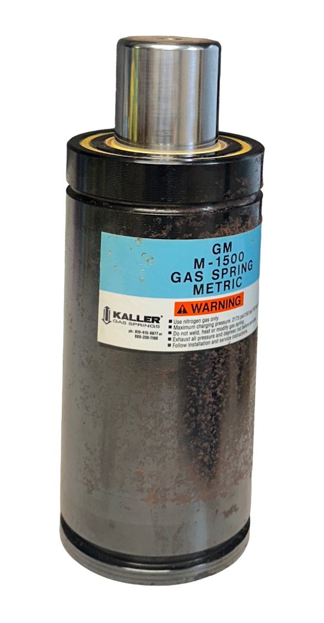 Used KALLER GAS SPRINGS GM M-1500 / 3000-80 METRIC GAS SPRING NITROGEN NSNP