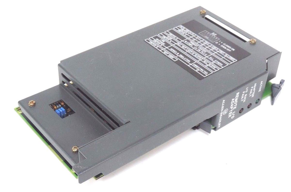 Used ALLEN BRADLEY 1771-ASB/E REMOTE I/O ADAPTER MODULE REV C05 1771ASBE