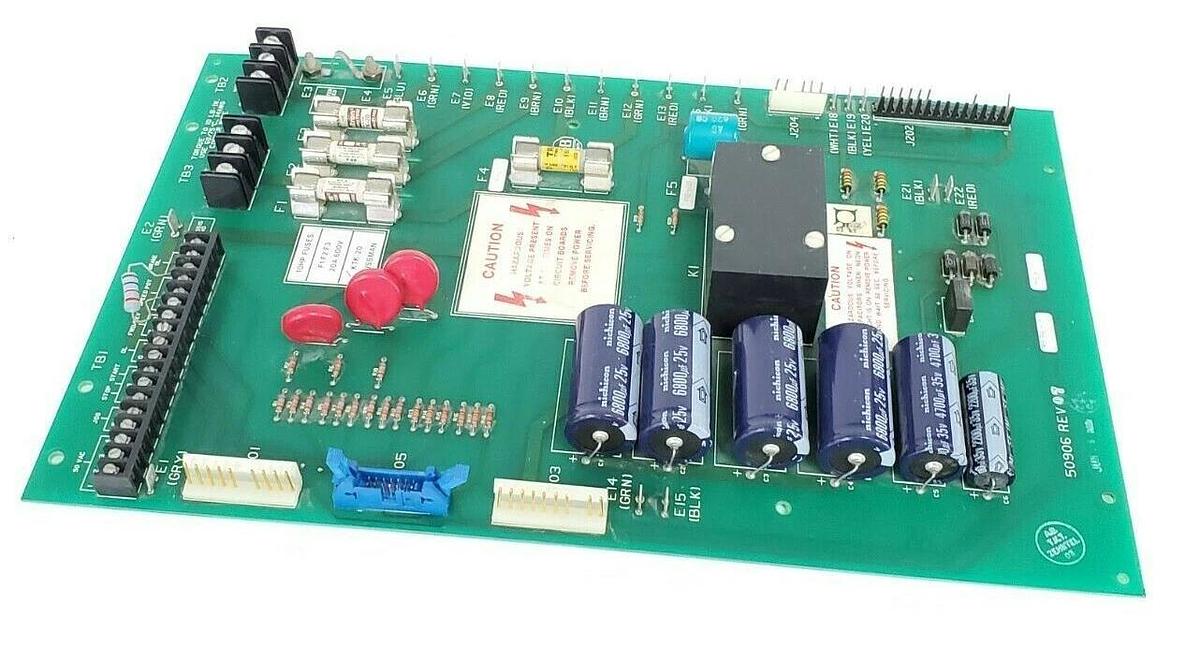Used ALLEN BRADLEY 50906 POWER DISTRIBUTION BOARD REV. 7