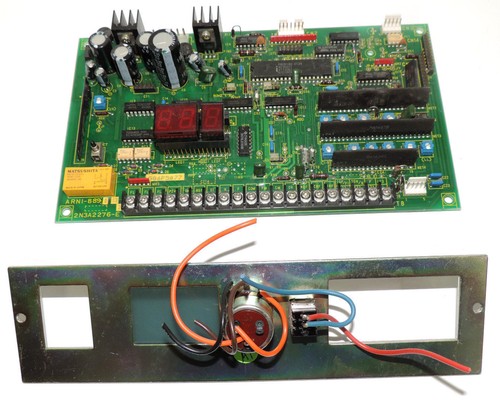 Used TOSHIBA ARNI-889 D 13 CONTROL BOARD 2N3A2276-E INCLUDES FACEPLATE. ARNI889