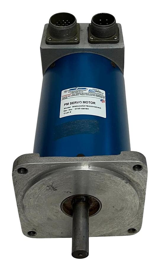 Used CLEVELAND TORQUE SYSTEMS BMR4045A TB000HSDAD PM SERVO MOTOR 5/8'' SHAFT USNP