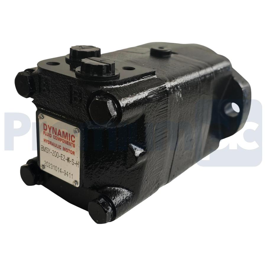 Used Dynamic Fluid Components BMSY-200-E2-K-S-H Hydraulic Motor, Shaft 1" Key NSNP