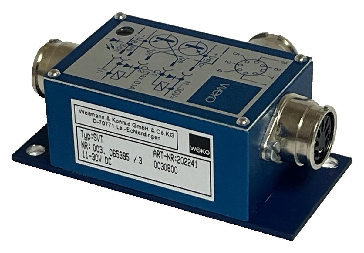Used WEKO SVT Electronic Module - Typ: SVT / Art-Nr: 202241 - Weitmann & Konrad