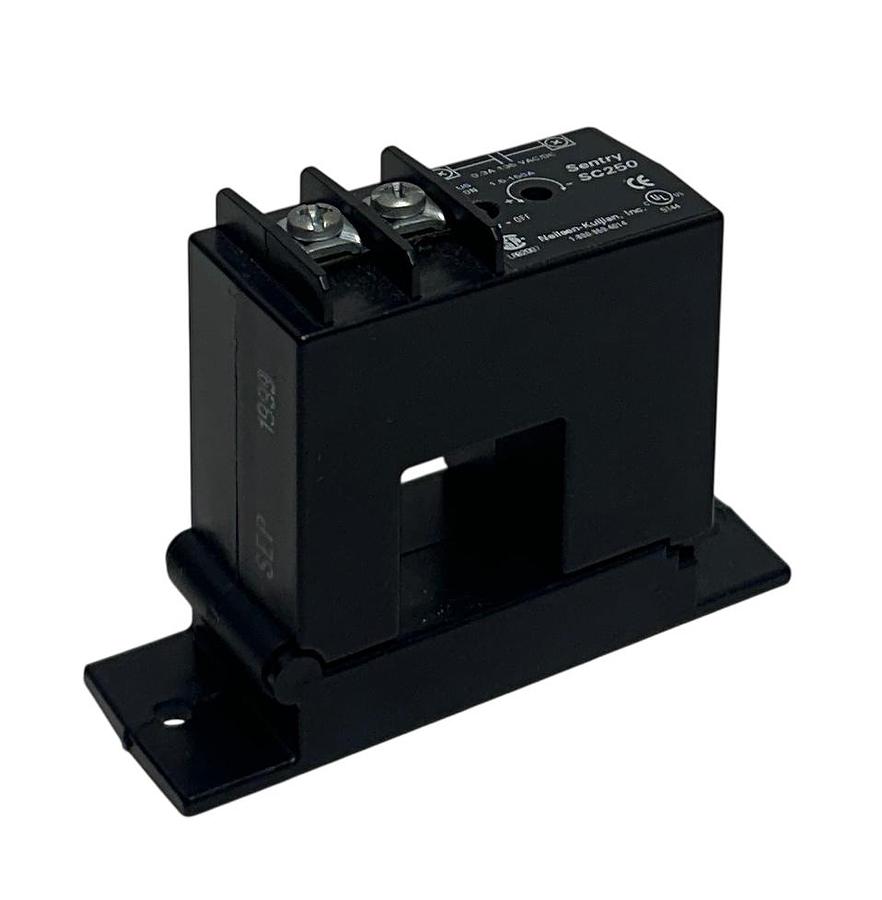 Used NEILSEN-KULJIAN SENTRY SC250 AC CURRENT SWITCH 135VAC/DC 1.5-150A BLACK USNP