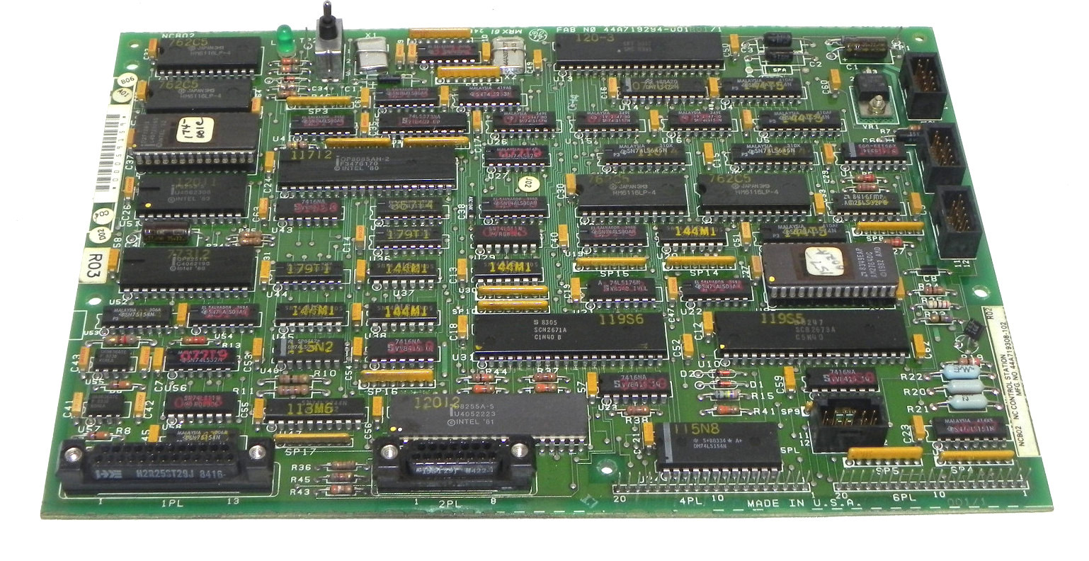 Used GE FANUC 44A719294-001R01 CONTROL MEMORY BOARD 44A719294-001R01/1