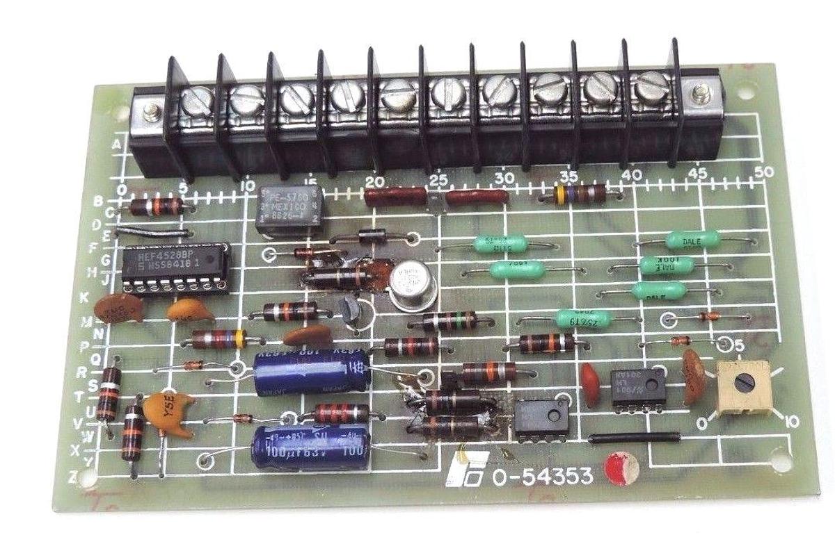 Used RELIANCE ELECTRIC 0-54353 INPUT PULSE CONDITIONER 054353