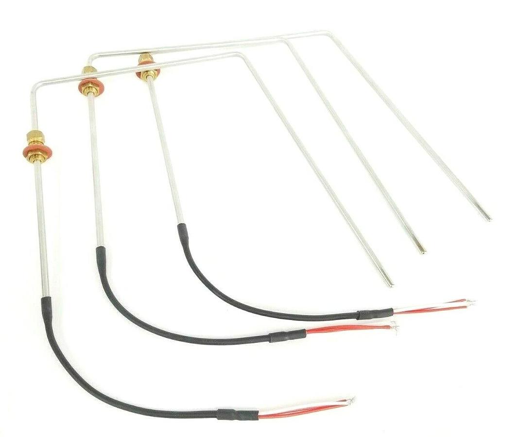 LOT OF 3 NEW IN BAG HAWCO PT100 PUMP ZONE PROBES 3/16 DIA. S/S TUBE W/ BULKHEAD