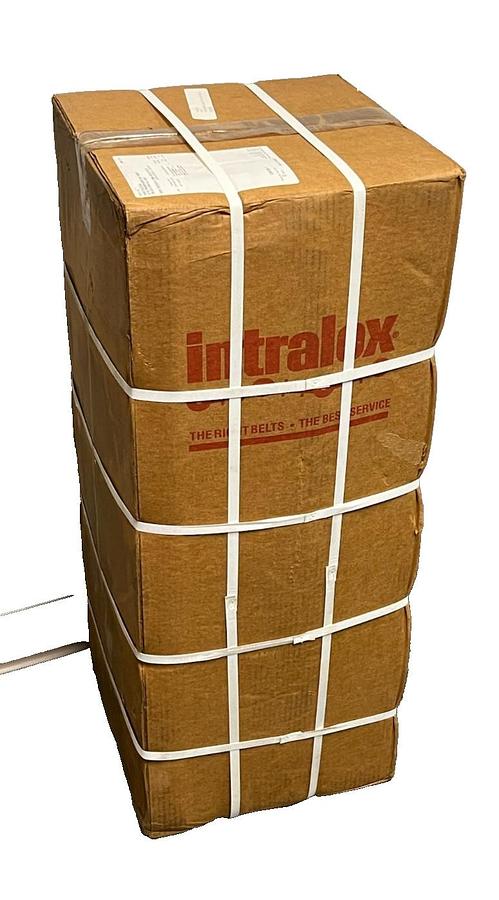 Intralox Ser. 900 Flush Grid Belt 5" W x 40.02' L White Polypropylene 8315061