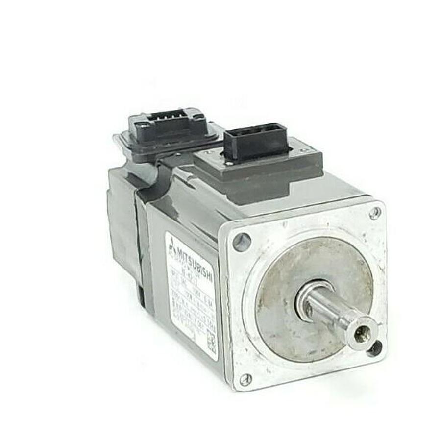 Used MITSUBISHI HF-KP13 SERVO MOTOR 100W, INPUT: 3AC, 106V, 0.8A, 3000R/MIN