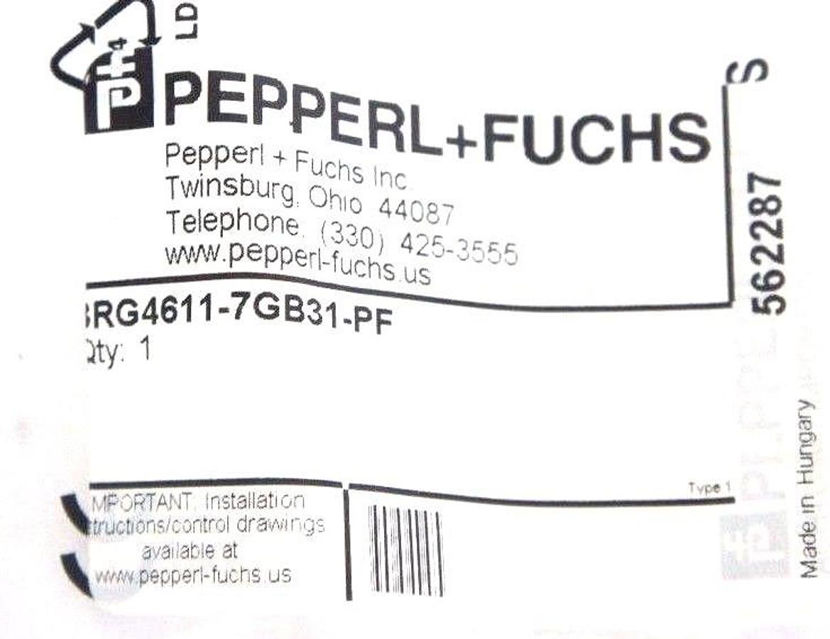Used NEW PEPPERL + FUCHS 3RG4611-7GB31-PF INDUCTIVE PROXIMITY SENSOR 562287