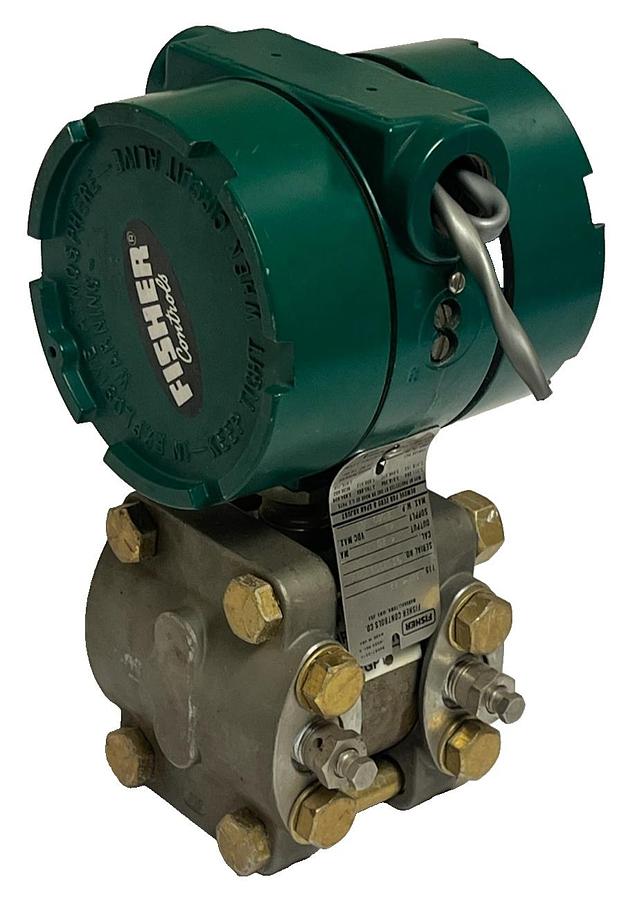 Used FISHER CONTROLS 115-1DP4E22 PRESSURE TRANSMITTER 4-20MA 45VDC 2000PSI 1151DP4E22
