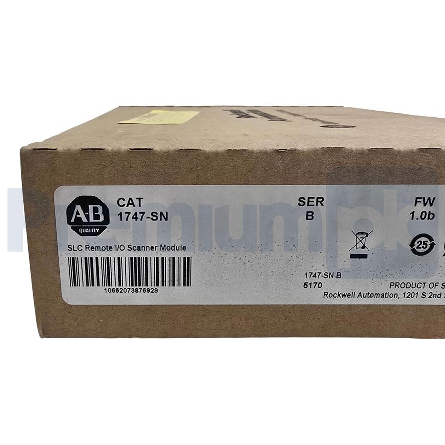 Allen Bradley 1747-SN /B SLC 500 Remote I/O RIO Scanner Module 1747SN NSFS 2023