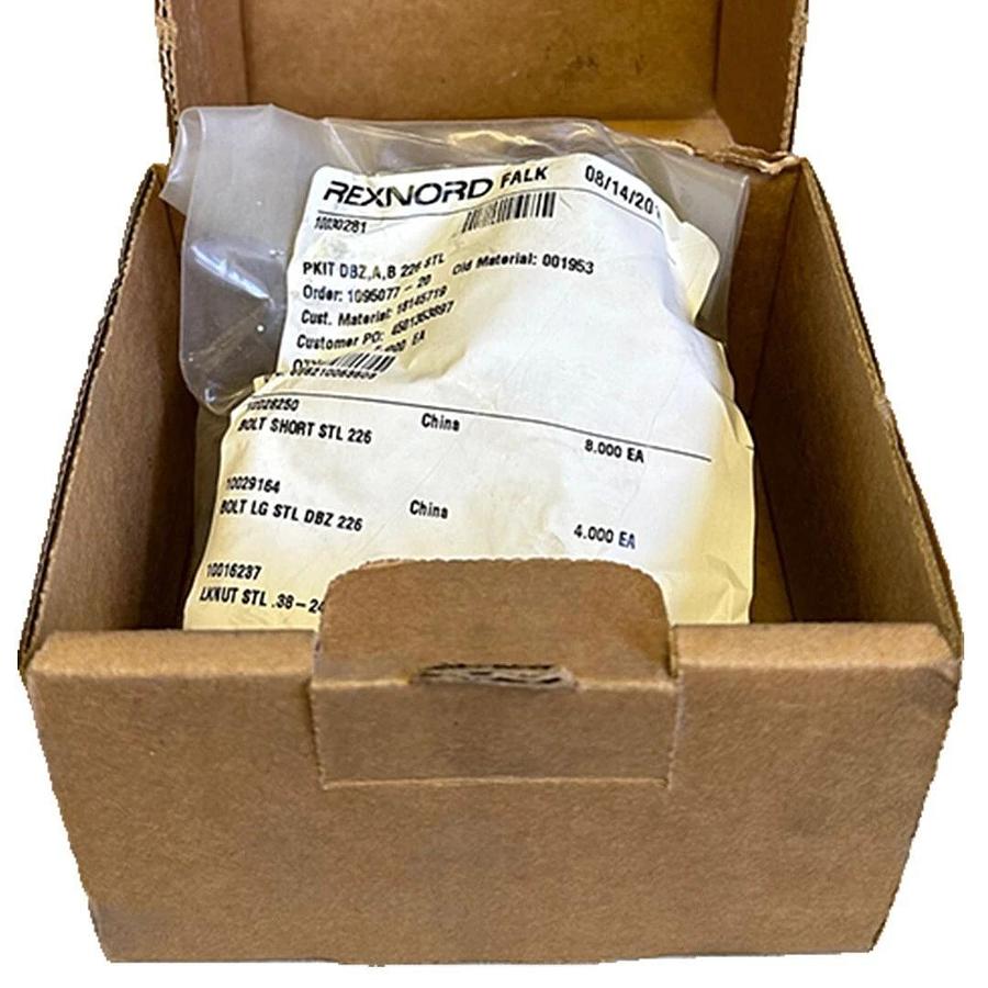 NEW REXNORD FALK 10030281 PKIT DBZ,A,B 226 STL BOLT KIT 001953 1095077-20